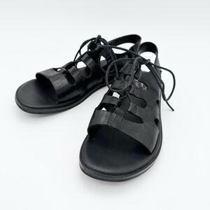 Kork-Ease Black Gladiator Sandals